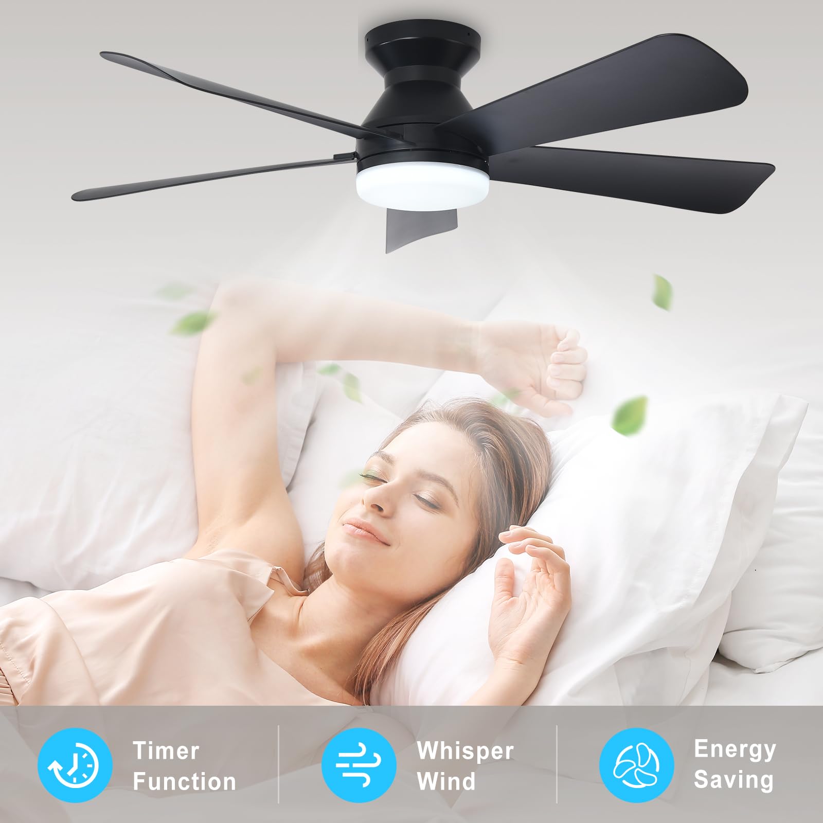 Depuley reversible copper motor for summer cooling and winter circulation.