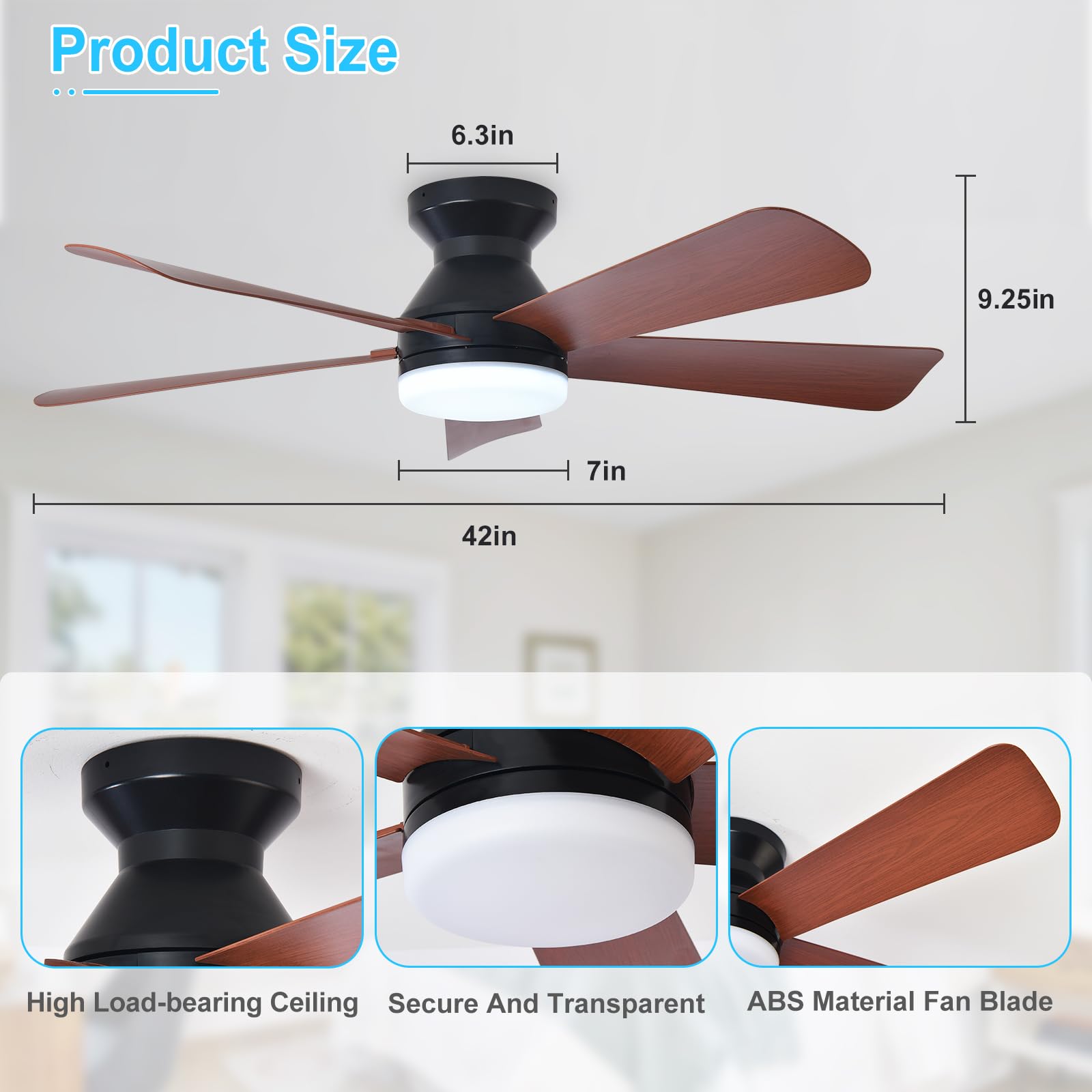 Depuley reversible copper motor supports summer cooling and winter circulation
