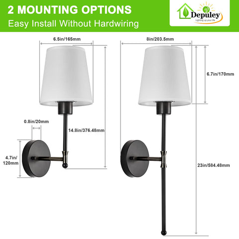 Depuley timer and memory features preserve last settings