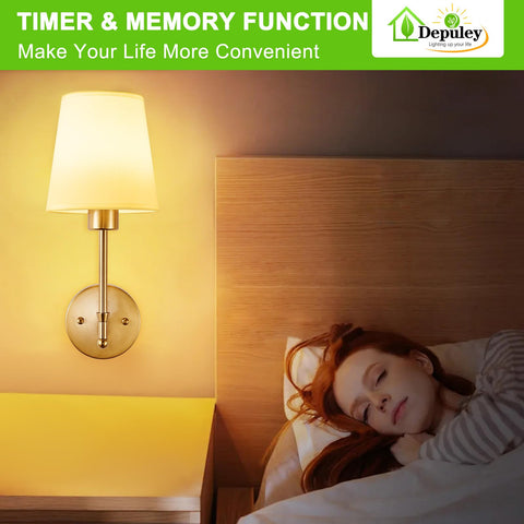 Depuley includes E26 USB bulbs to power bright, long-lasting light.