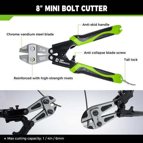 Der Erwachte 8-inch wire cable cutter for steel cables.
