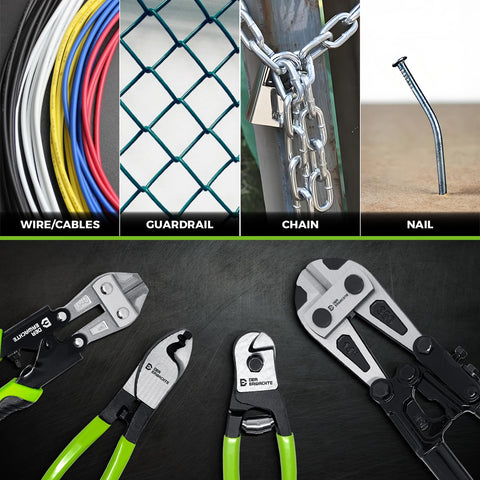 Der Erwachte ergonomic green-black grips reduce hand fatigue.