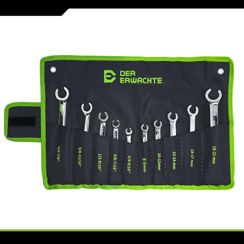 Der Erwachte flare nut wrench set enables brake and fuel line access
