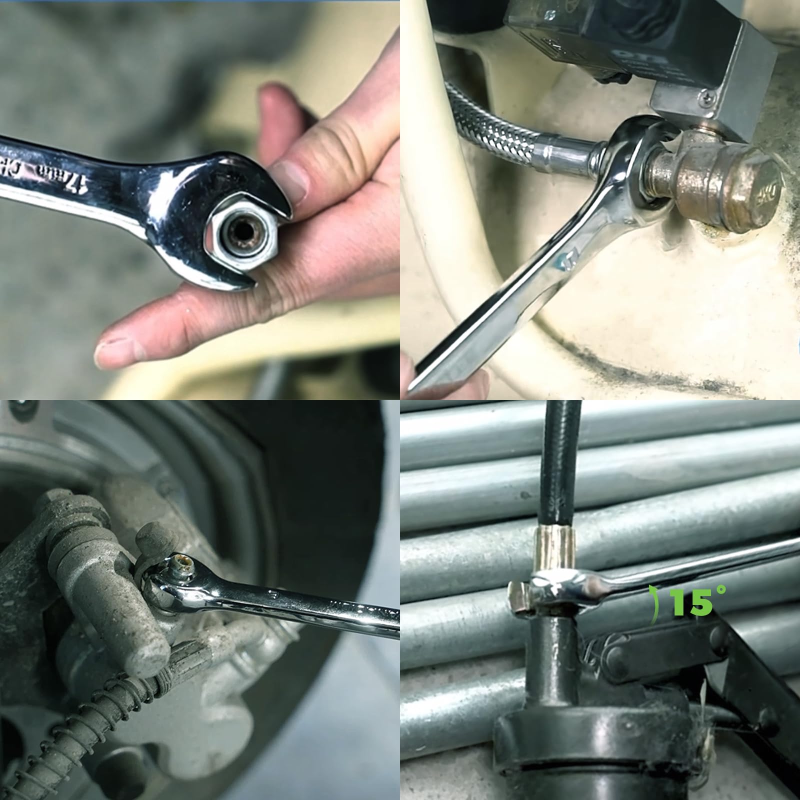 Der Erwachte chrome finish on CR-V steel for lasting durability