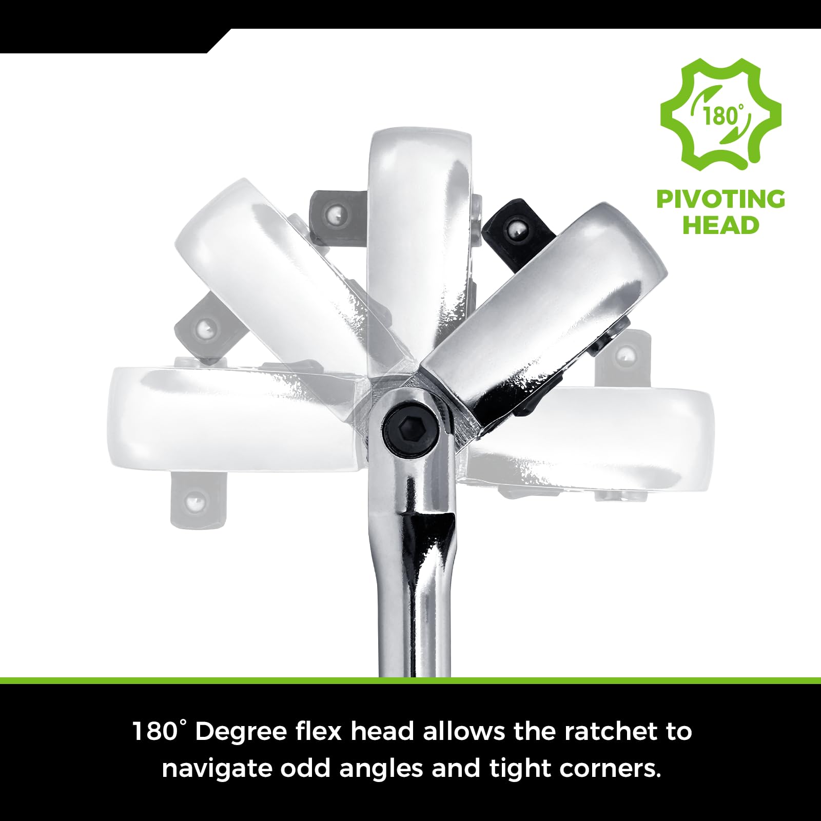 Der Erwachte quick-release design aids swift socket changes.