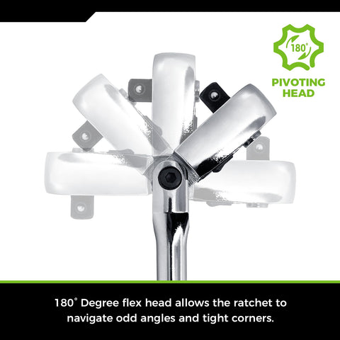 Der Erwachte quick-release design aids swift socket changes.
