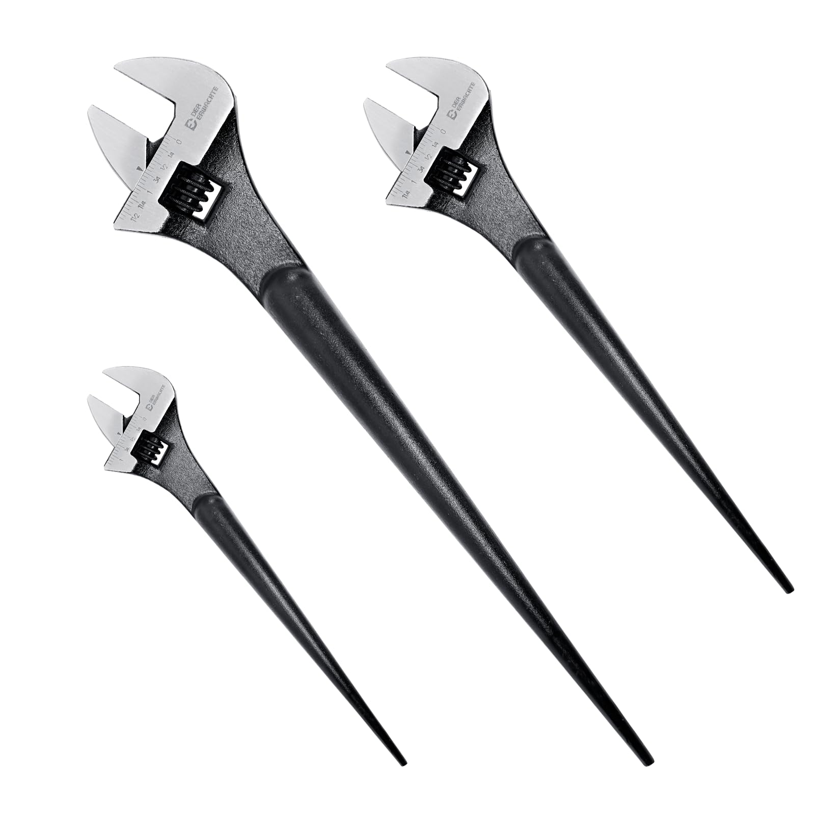Der Erwachte spud wrench set on a workbench for versatile alignment tasks.