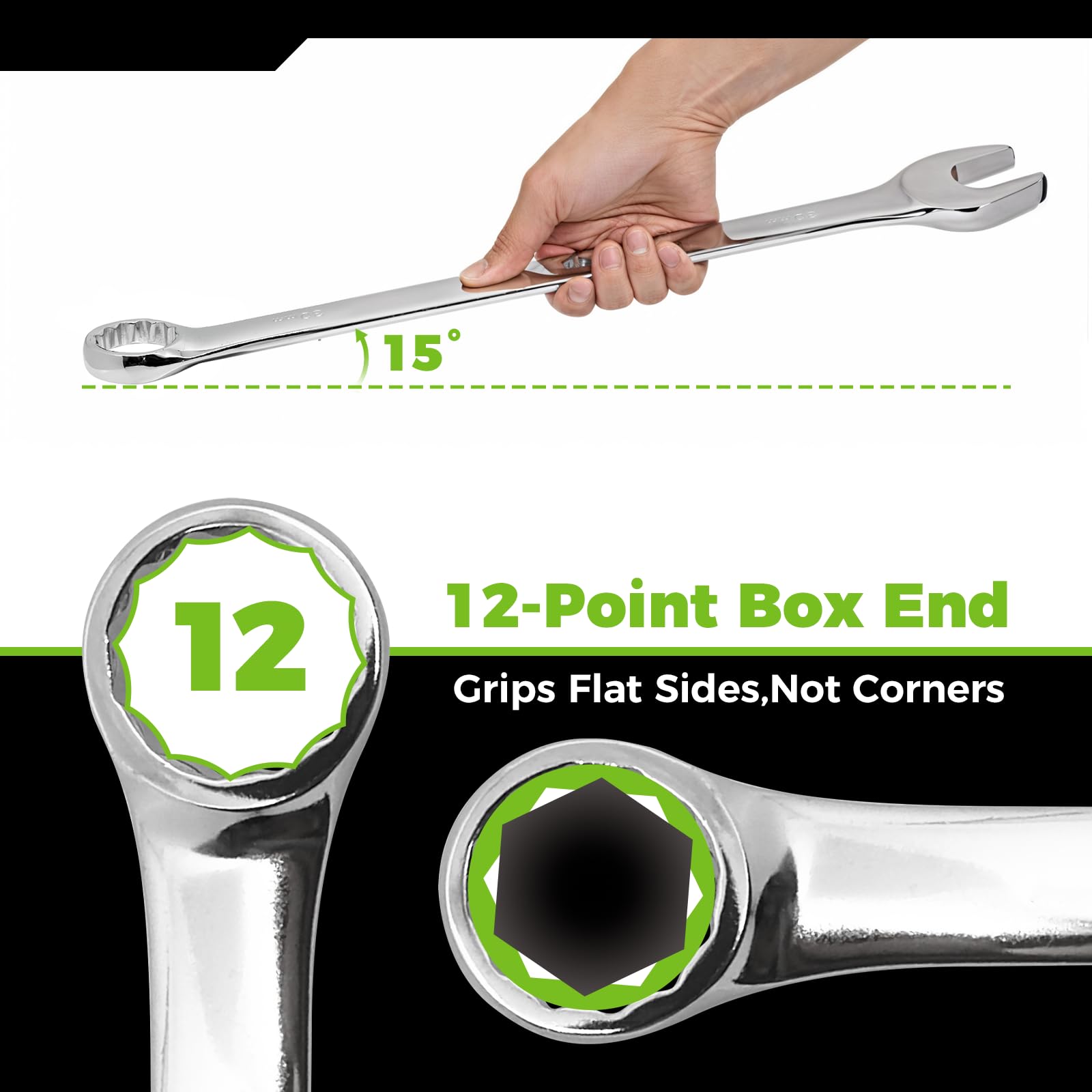 Der Erwachte 24mm wrench with precise 12-point box end.