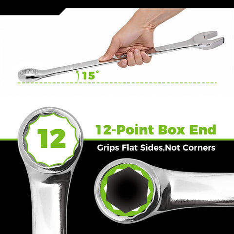 Der Erwachte 24mm wrench with precise 12-point box end.