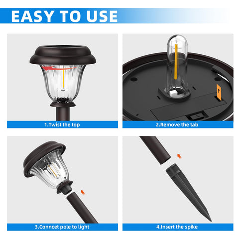 Ideal for driveways and pathways, enhancing safety and aesthetics.