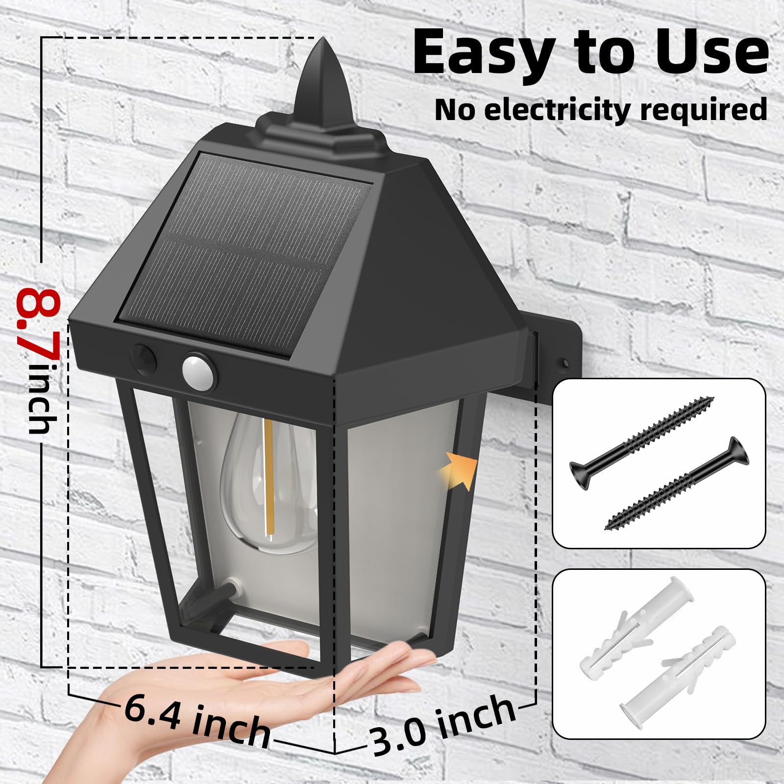 DERAYSION security-focused lighting helps deter intruders at entry points.