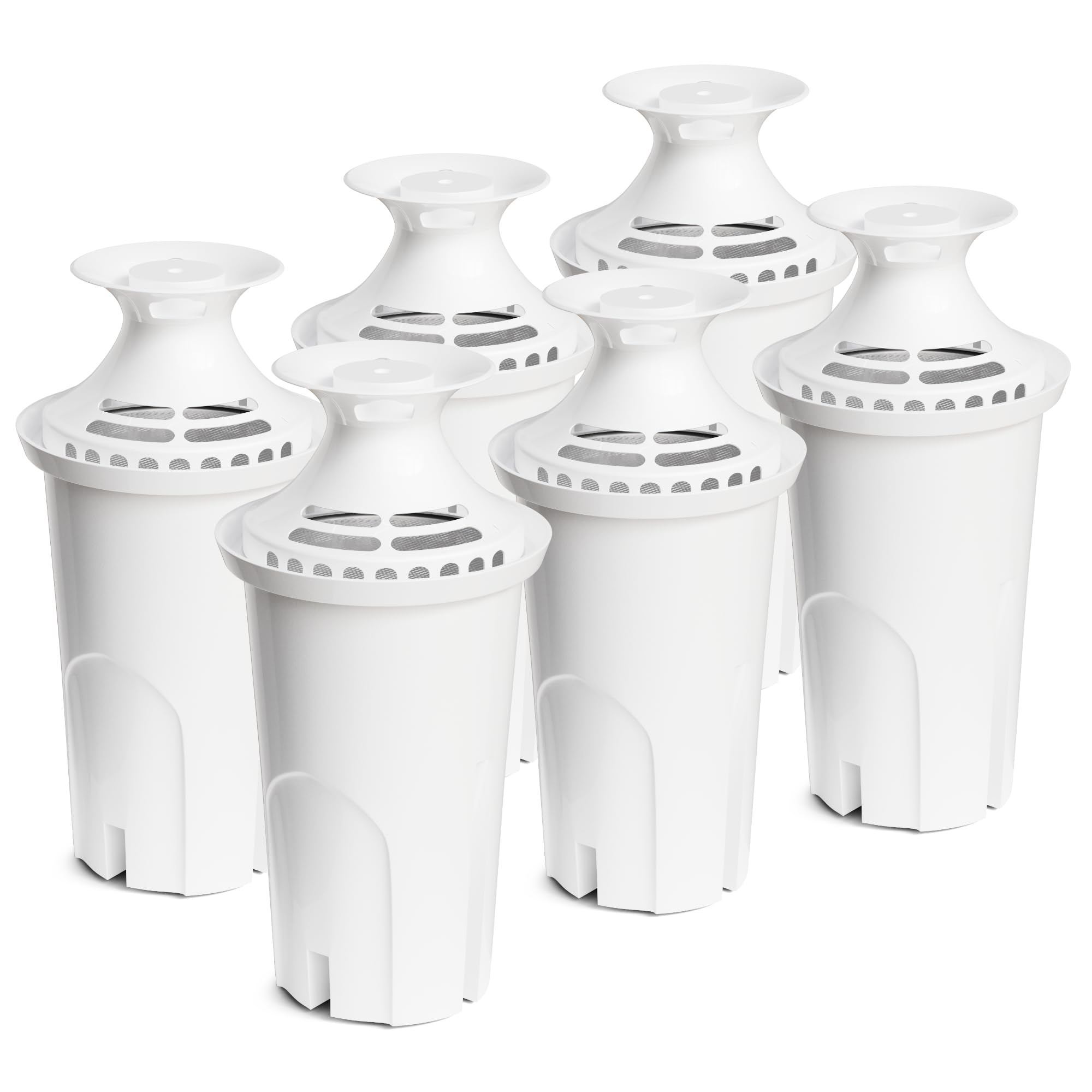 DESENRUIS water filter pack 6 for Brita pitchers enhances compatibility