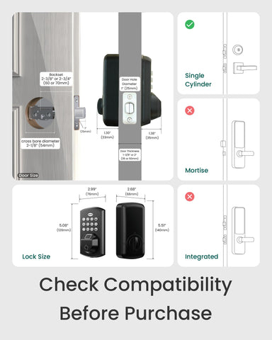 DESLOC A100F anti-peeping PIN protection maintains privacy during entry.