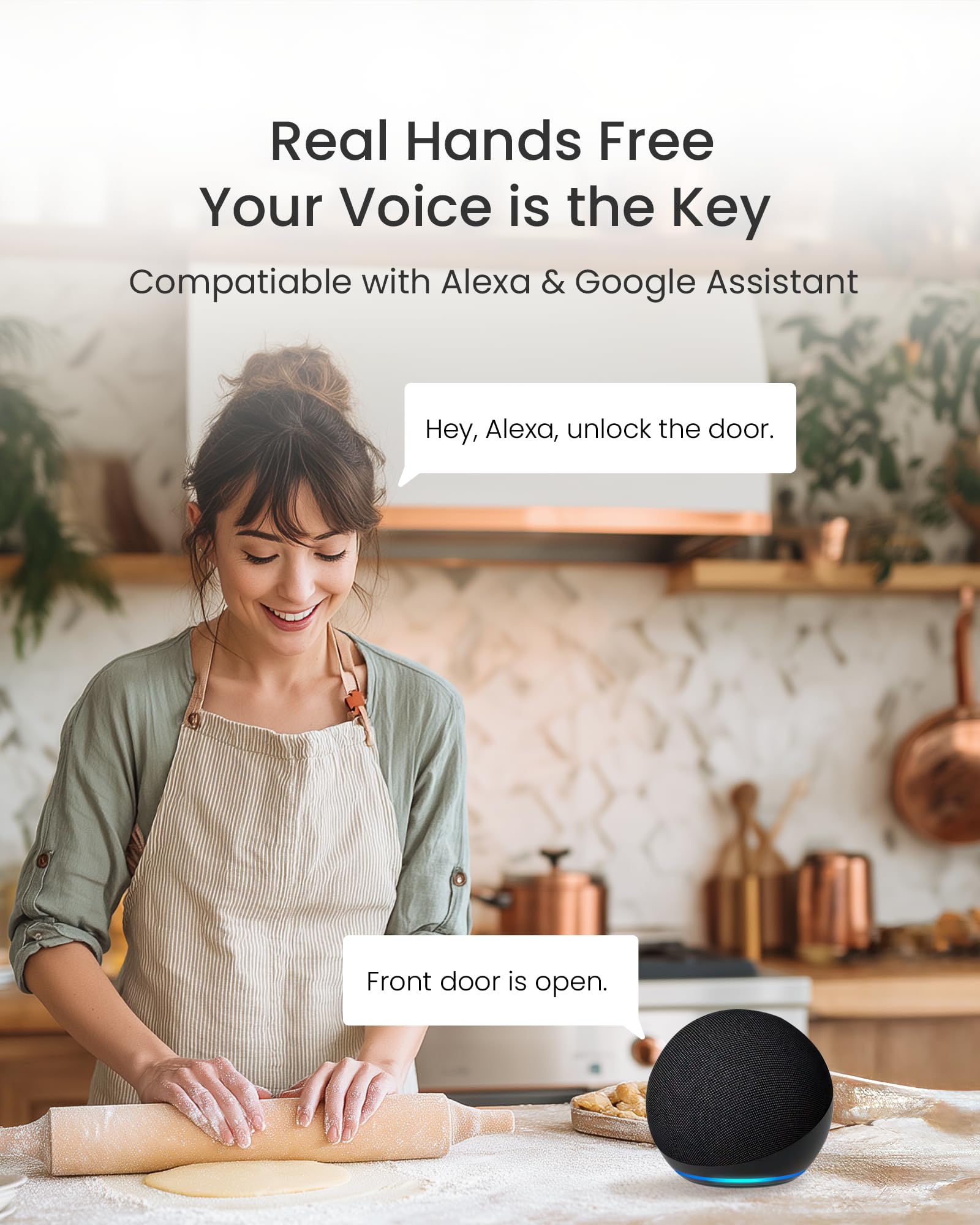 DESLOC D110 Plus fingerprint sensor in action enables fast, secure unlocking