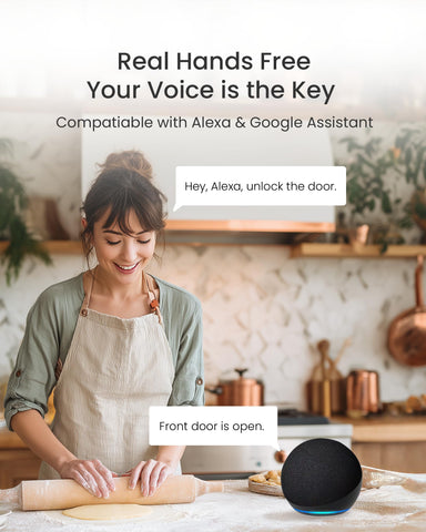 DESLOC D110 Plus fingerprint sensor in action enables fast, secure unlocking