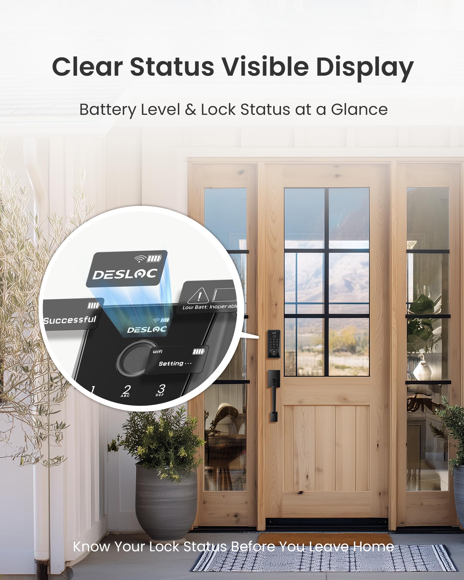 DESLOC D110 Plus elegant modern design complements contemporary homes