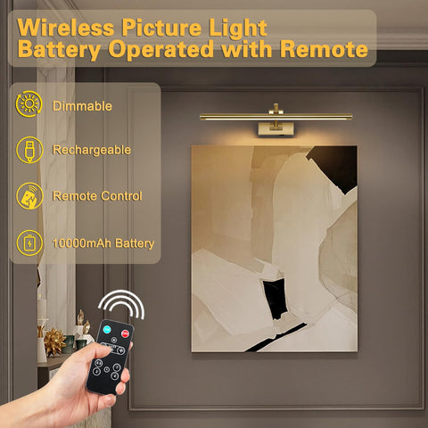 DESOOP battery-powered, wire-free design suits renters and easy repositioning