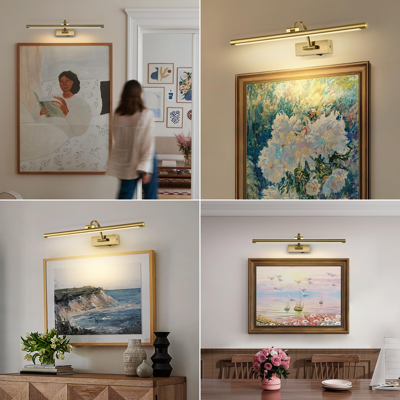 DESOOP dimmable LED light lets you set the ambience for each artwork