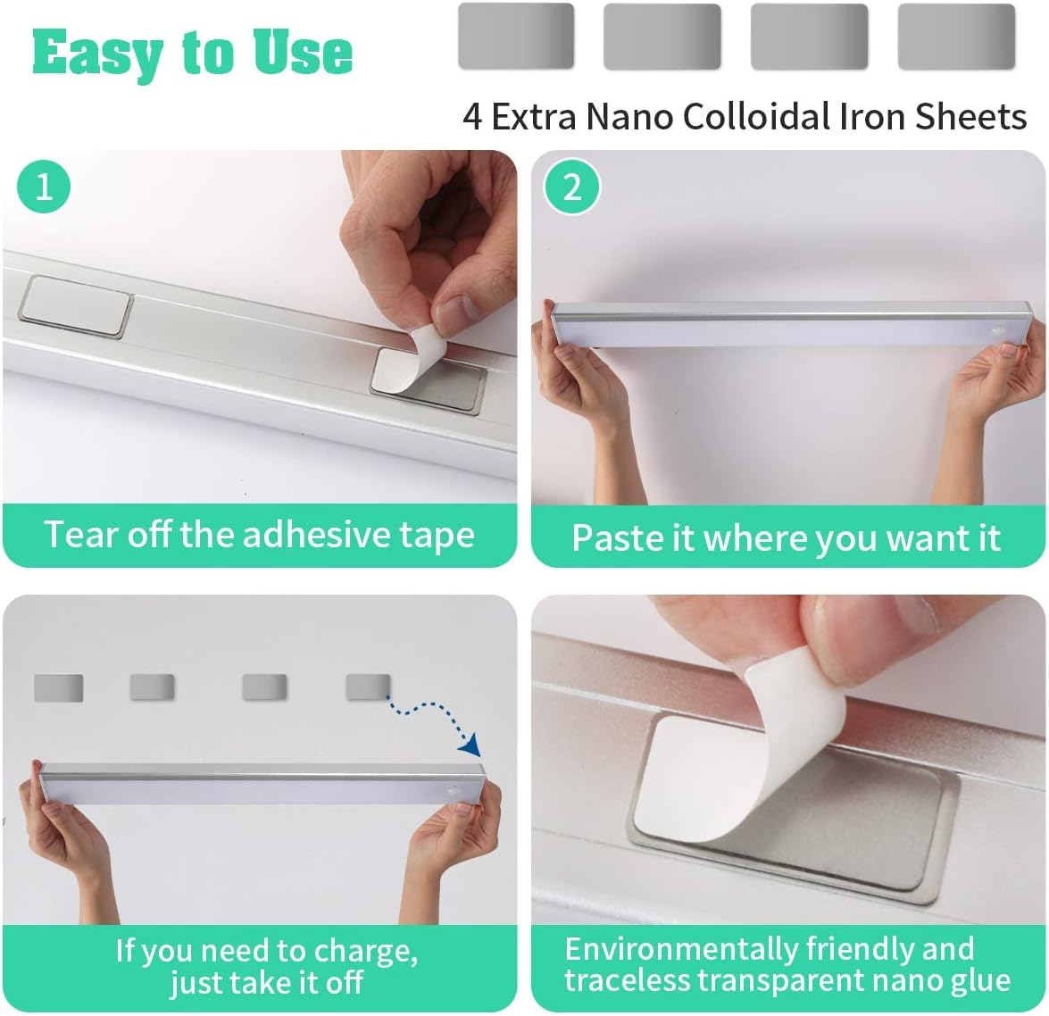 DESUNLUX IP42-rated closet light for humid, dusty spaces.