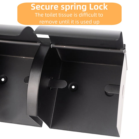 Desyeryamimi spring-lock dispenser – secure and tamper-resistant for public spaces.