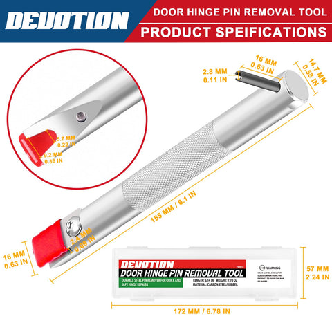 DEUOTION 90-degree pin remover delivers precise impact for quick pin removal