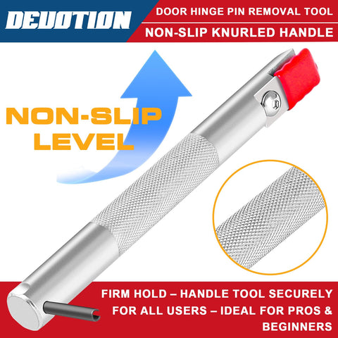 DEUOTION simple one-tap operation makes hinge removal easy