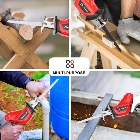Devaukee pruning and garden tasks with cordless freedom.