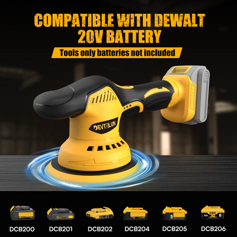 DEVTBLUN brushless motor provides efficient performance for car detailing.