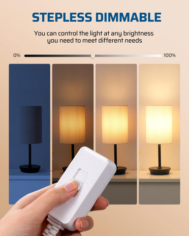 DEWENWILS LED/CFL compatible dimmer supports energy-saving bulbs.