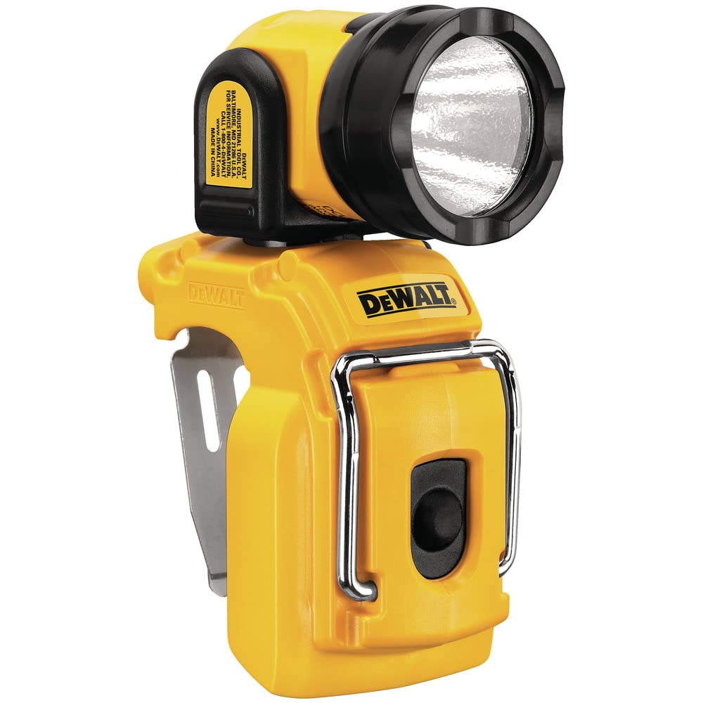 DEWALT DCL510 front view showing compact design for easy handling and visibility
