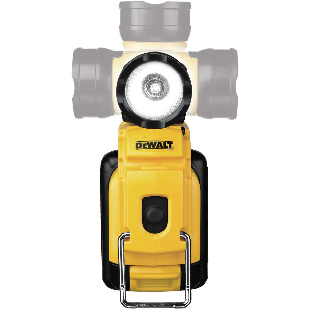 DEWALT DCL510 360-degree head rotation for flexible aiming