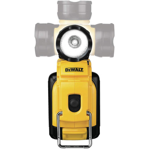 DEWALT DCL510 360-degree head rotation for flexible aiming