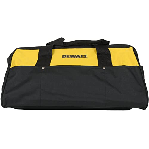 DEWALT 18-inch contractor bag with plastic runners for durability