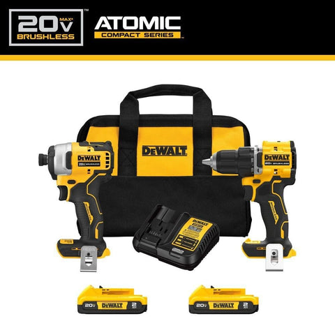 DEWALT 20V MAX 2-KIT dual tools for versatile cordless projects