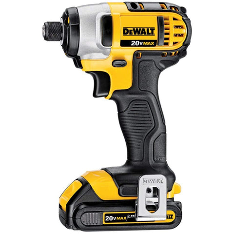 Two 20V MAX batteries provide extended run-time for projects.