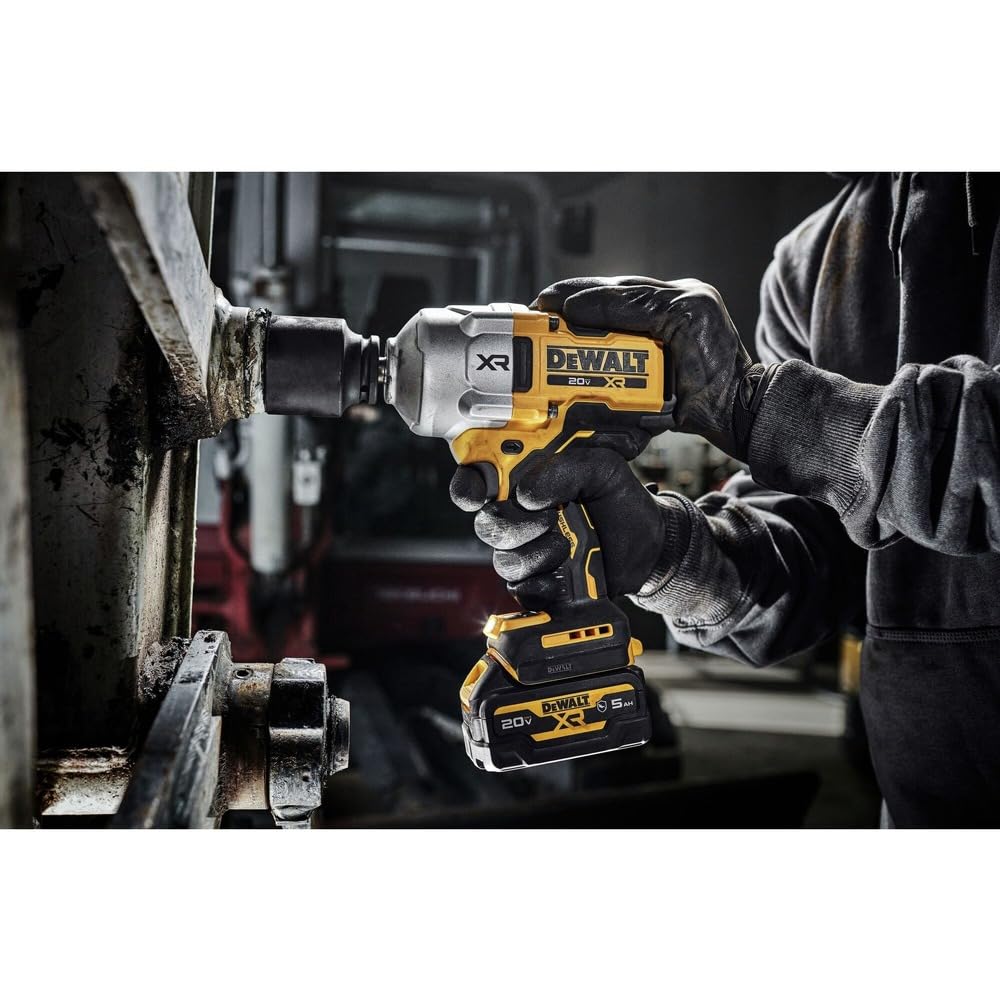 DEWALT breakaway torque demonstration with stubborn fasteners loosening.