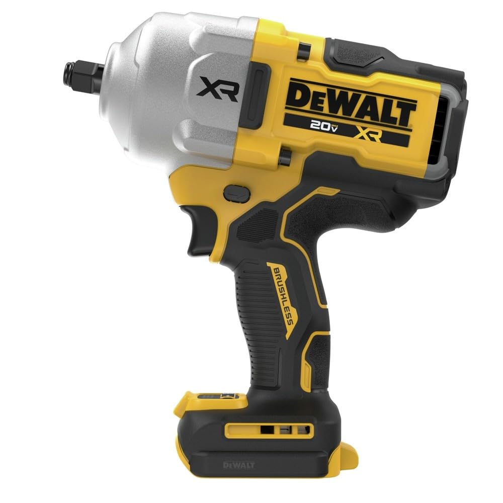 Close-up of DEWALT brushless motor highlighting efficiency and durability.