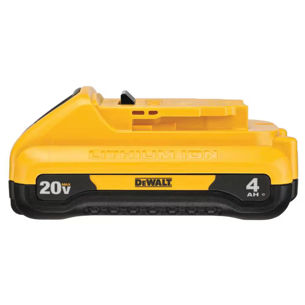 DEWALT 4-amp charger powers 12V to 20V packs quietly and efficiently
