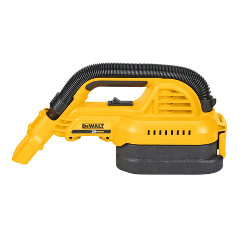 DEWALT hand vacuum extendable hose for hard-to-reach areas