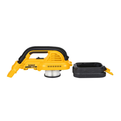 DEWALT 1/2 gallon tank for quick, mess-free emptying