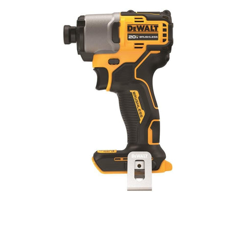 DEWALT 20V MAX impact driver compact design enhances handling during long sessions.