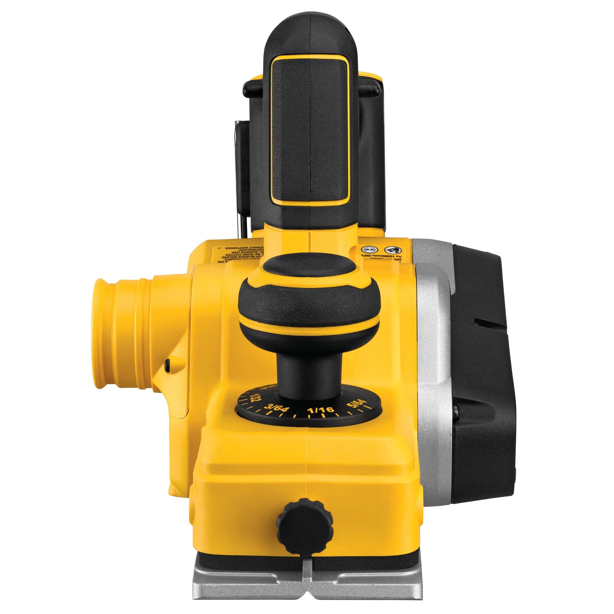 DEWALT 20V MAX Planer battery system emphasizing cordless convenience