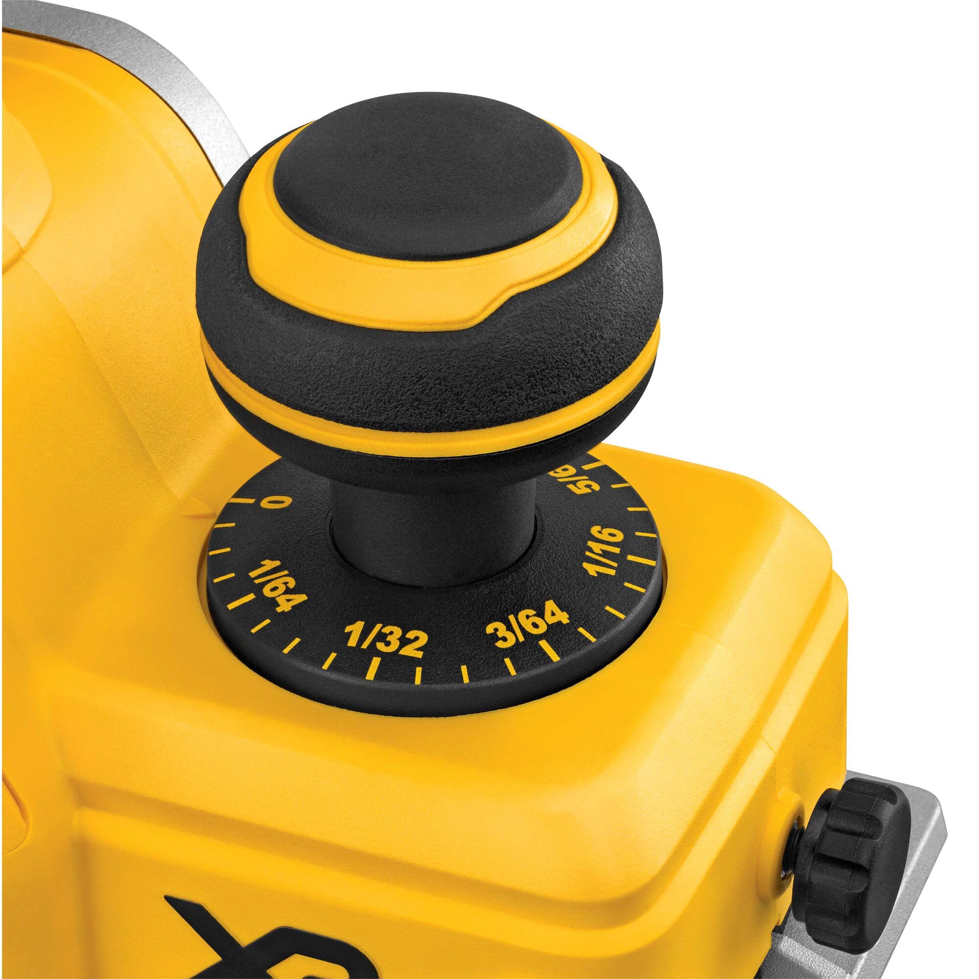DEWALT 20V MAX Planer blade replacement area for quick maintenance