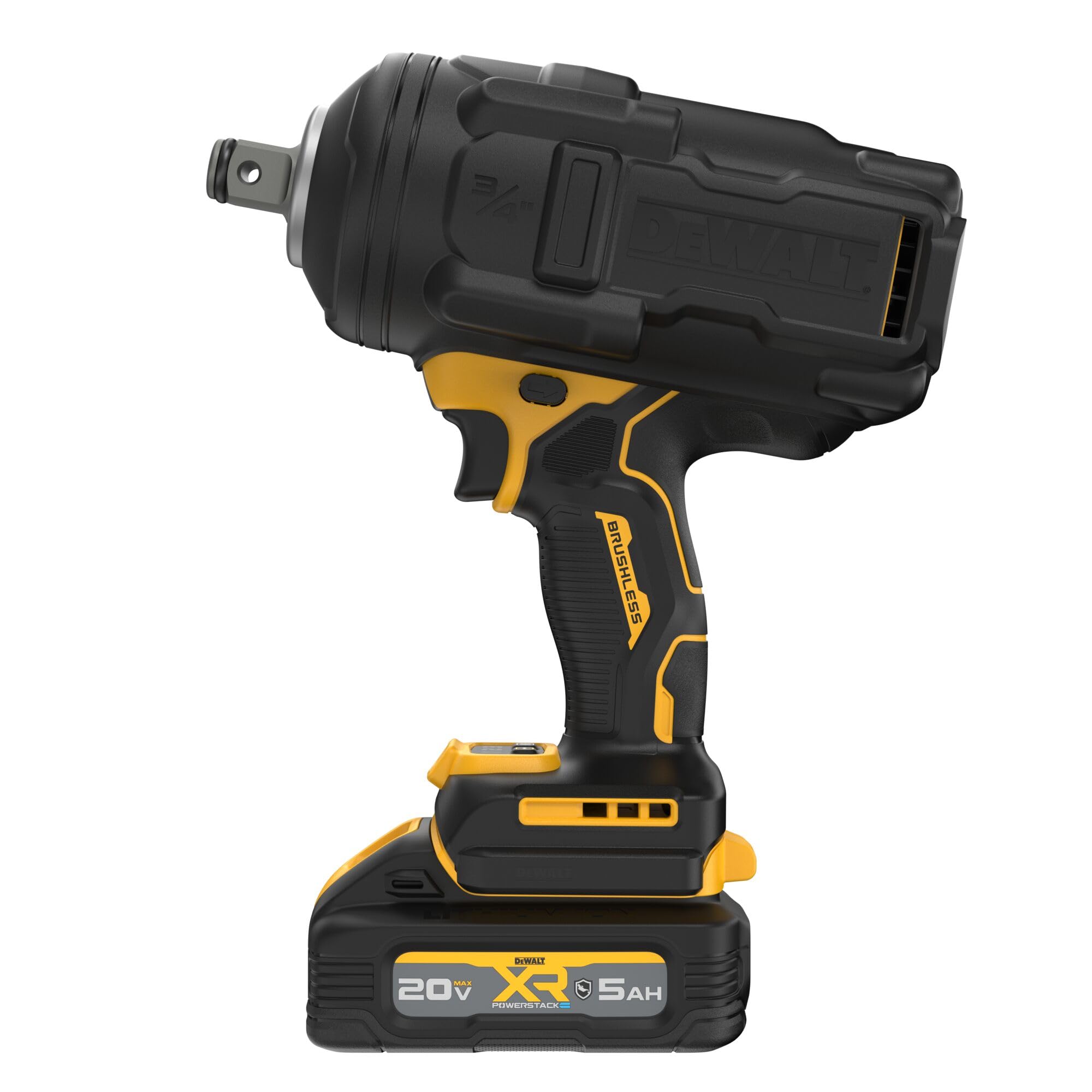 DEWALT 20V Max XR kit with battery and charger, ready for on-site power.