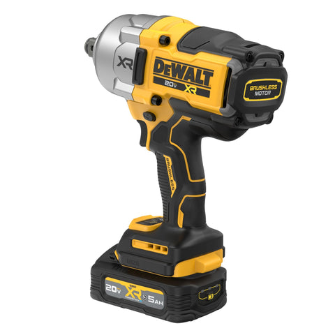 DEWALT oil-resistant housing protects tool in harsh environments.