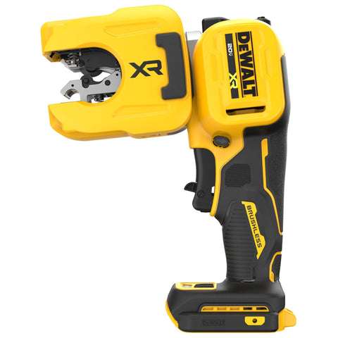Auto-size adjustment lets you cut 1/4 to 1-1/4 in copper without parts swaps.