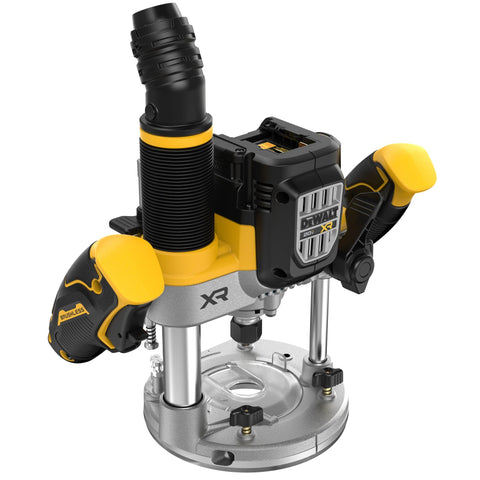 DEWALT DCW620B anti-rotation system enhances control during routing