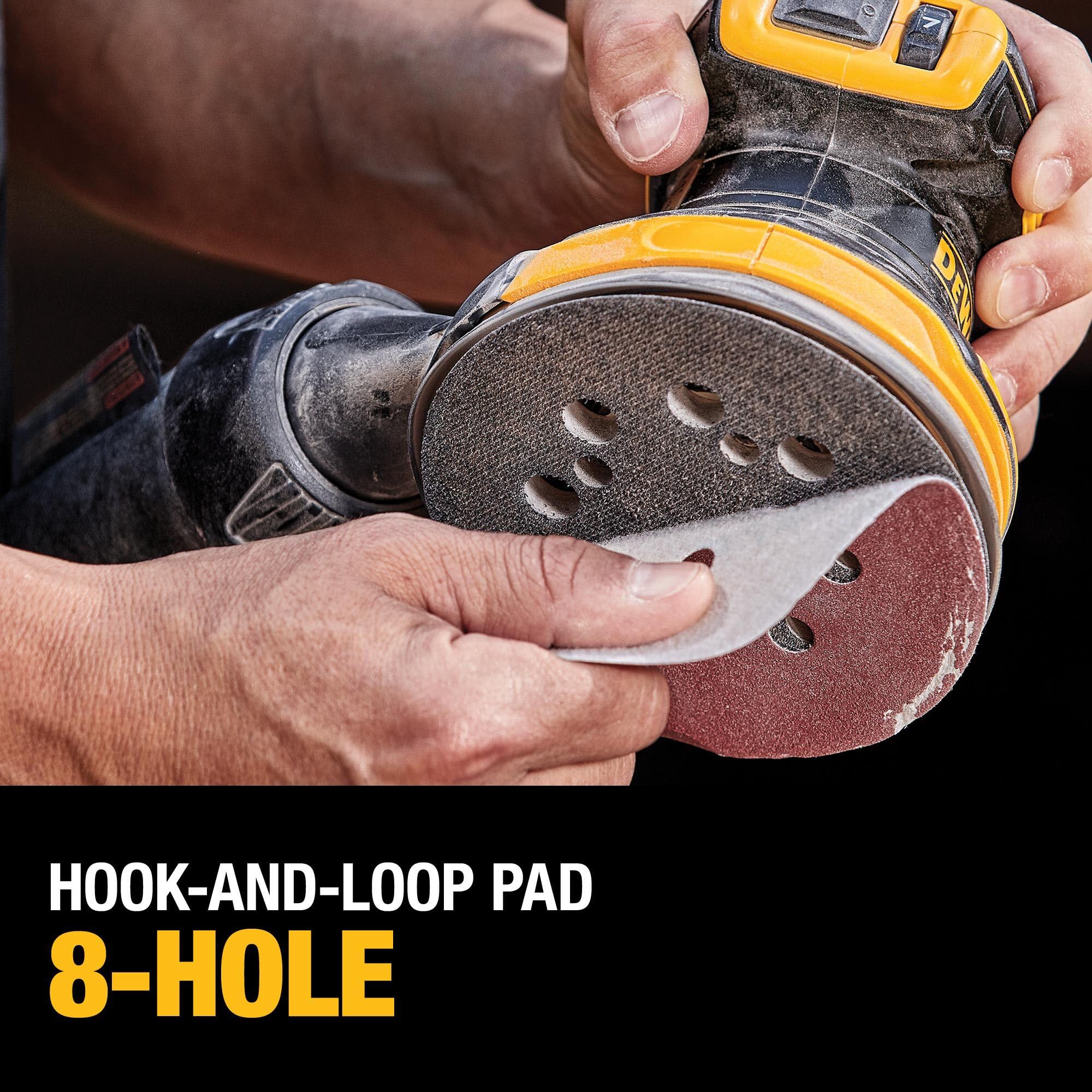 DEWALT 2Ah battery included for cordless operation.
