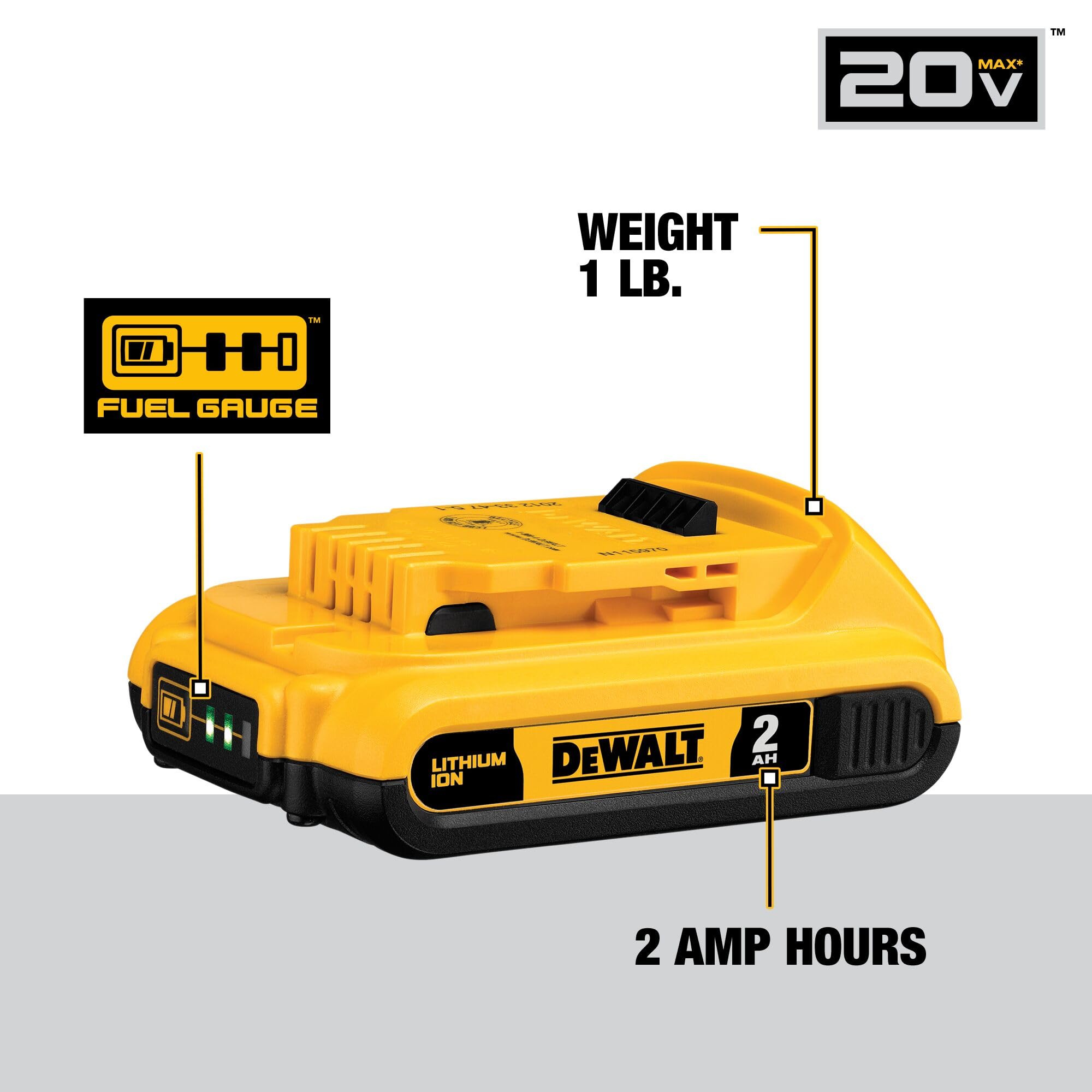 DEWALT 4-pack battery set displayed for on-site power versatility