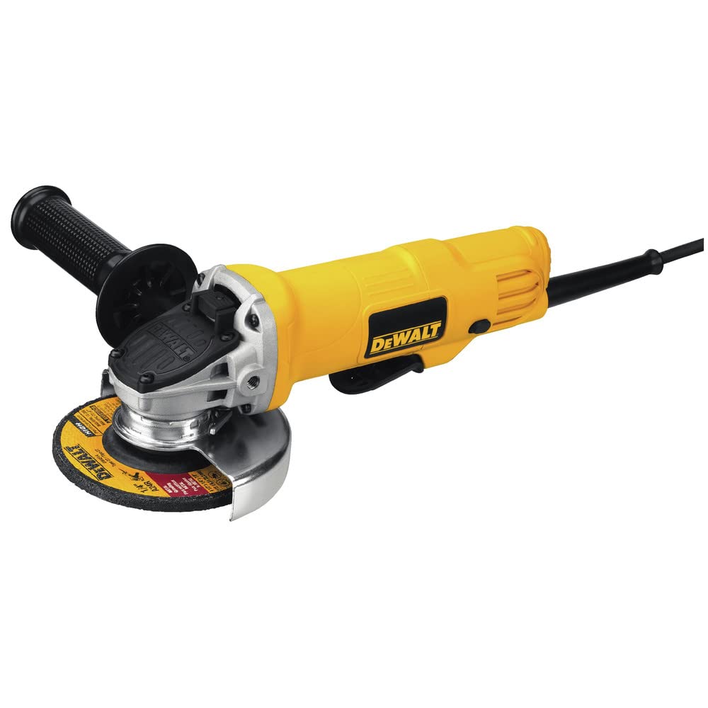 DEWALT One-Touch Guard enables tool-free guard adjustment during operation.